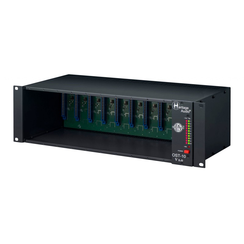 Heritage Audio OST-10 v2.0 - Obudowa rack dla modułów serii 500 Heritage Audio OST-10 v2.0 - Obudowa rack dla modułów serii 500