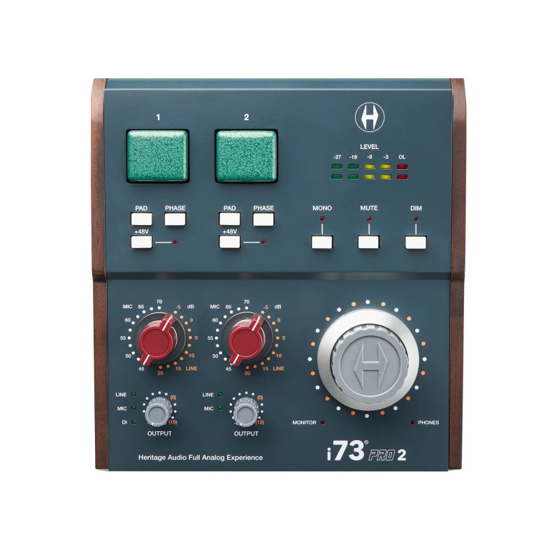 Heritage Audio i73 PRO 2 - Interfejs audio USB-C Heritage Audio i73 PRO 2 - Interfejs audio USB-C