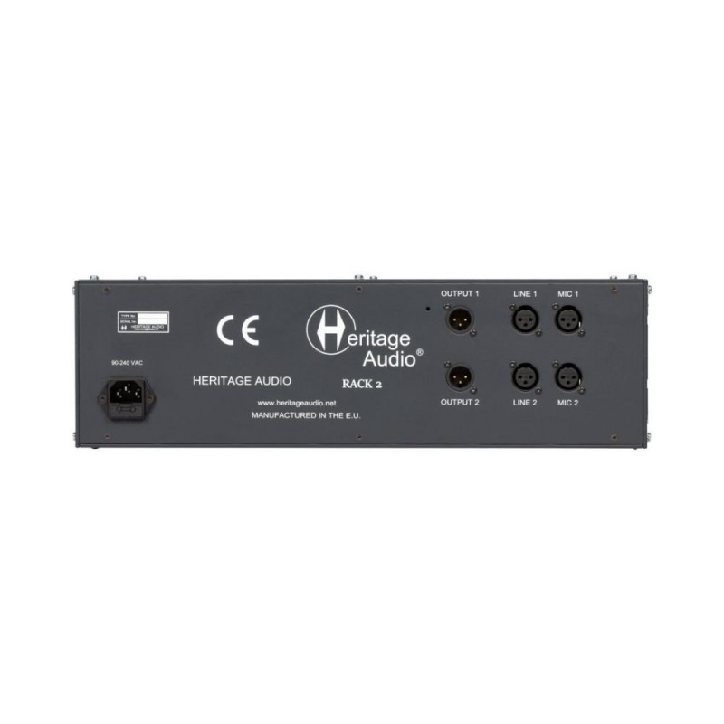 Heritage Audio Rack 2 - Obudowa rack na dwa moduły Heritage Audio Rack 2 - Obudowa rack na dwa moduły