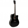 V-Tone VEAG1 CE BK - Gitara elektroakustyczna 4/4 Dreadnought Cutaway V-Tone VEAG1 CE BK - Gitara elektroakustyczna 4/4 Dreadnought Cutaway