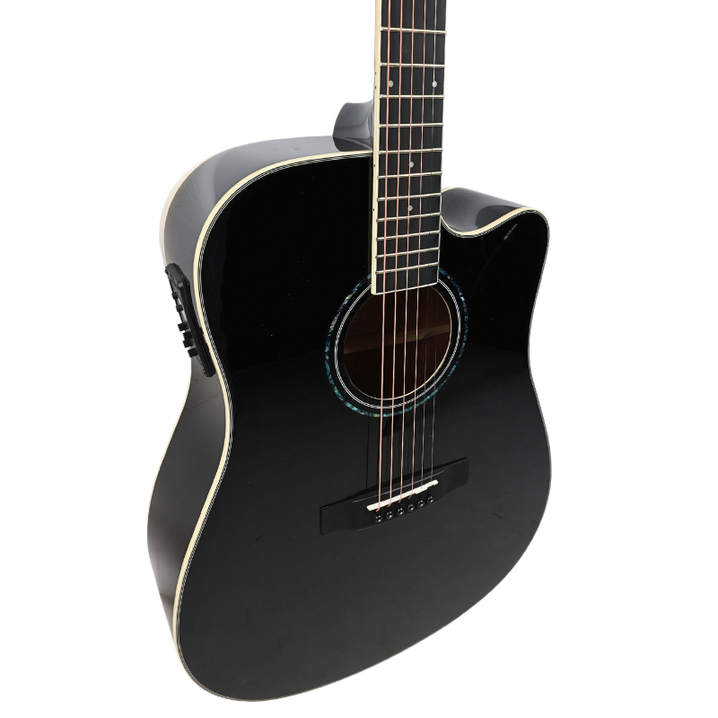 V-Tone VEAG1 CE BK - Gitara elektroakustyczna 4/4 Dreadnought Cutaway V-Tone VEAG1 CE BK - Gitara elektroakustyczna 4/4 Dreadnought Cutaway