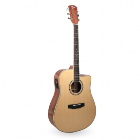 V-Tone VEAG1 CE NT - Gitara elektroakustyczna 4/4 Dreadnought Cutaway