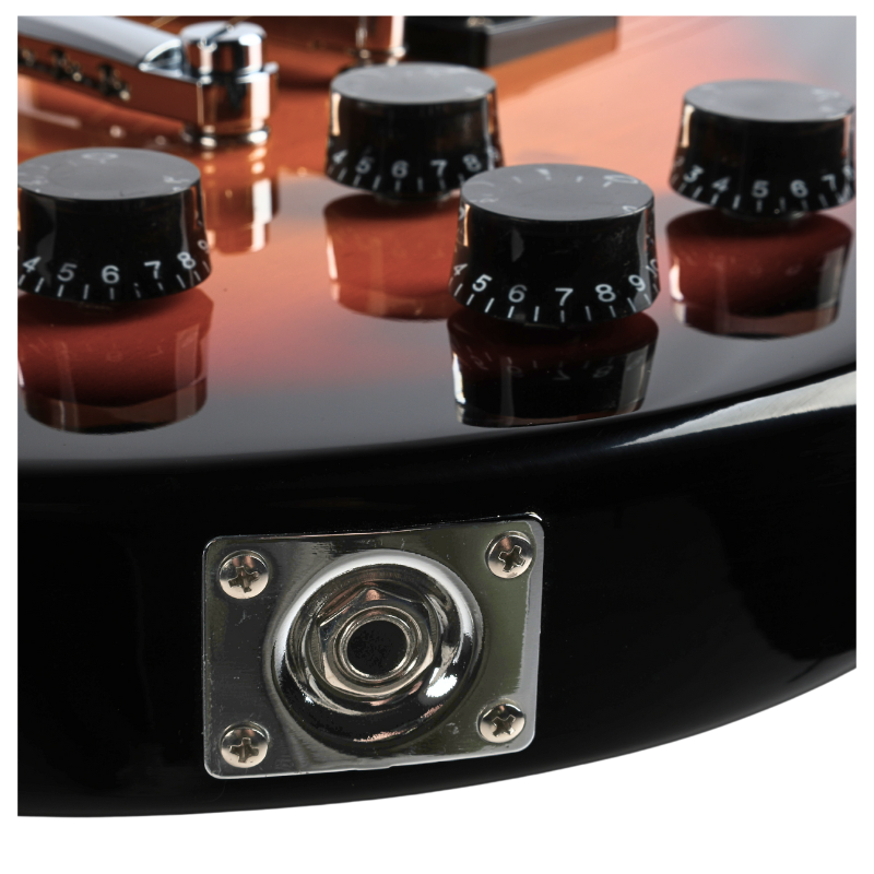 V-Tone ESLP39 SB - Gitara elektryczna 4/4 Les Paul 34" HH + wzmacniacz gitarowy V-Tone ESLP39 SB - Gitara elektryczna 4/4 Les Paul 34" HH + wzmacniacz gitarowy