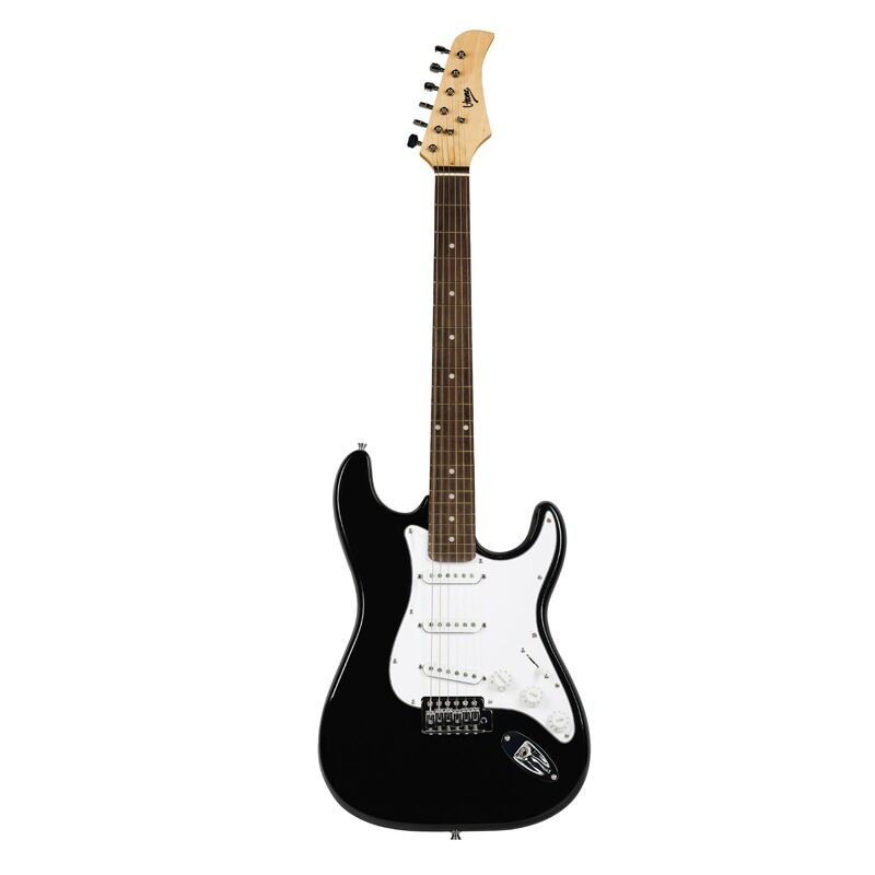 V-Tone ESST39 BK - Gitara elektryczna 4/4 Stratocaster 39" SSS + wzmacniacz gitarowy V-Tone ESST39 BK - Gitara elektryczna 4/4 Stratocaster 39" SSS + wzmacniacz gitarowy