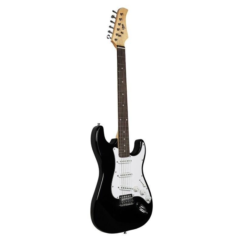 V-Tone ESST39 BK - Gitara elektryczna 4/4 Stratocaster 39" SSS + wzmacniacz gitarowy V-Tone ESST39 BK - Gitara elektryczna 4/4 Stratocaster 39" SSS + wzmacniacz gitarowy