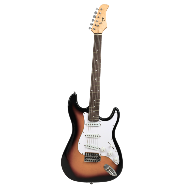 V-Tone ESST39 SB - Gitara elektryczna 4/4 Stratocaster 39" SSS + wzmacniacz gitarowy V-Tone ESST39 SB - Gitara elektryczna 4/4 Stratocaster 39" SSS + wzmacniacz gitarowy