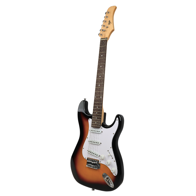 V-Tone ESST39 SB - Gitara elektryczna 4/4 Stratocaster 39" SSS + wzmacniacz gitarowy V-Tone ESST39 SB - Gitara elektryczna 4/4 Stratocaster 39" SSS + wzmacniacz gitarowy