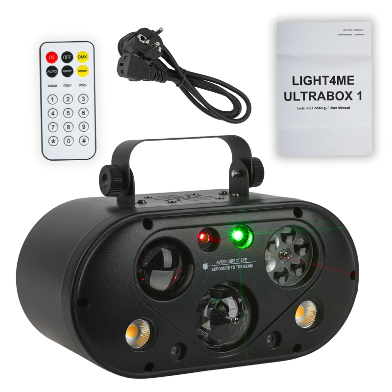 Light4Me ULTRABOX 1 - Multiefekt świetlny LED RGBA 6w1