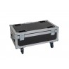 Roadinger Flightcase 6x AKKU UP-4 QCL Spot QuickDMX MK2 - Skrzynia transportowa Roadinger Flightcase 6x AKKU UP-4 QCL Spot QuickDMX MK2 - Skrzynia transportowa