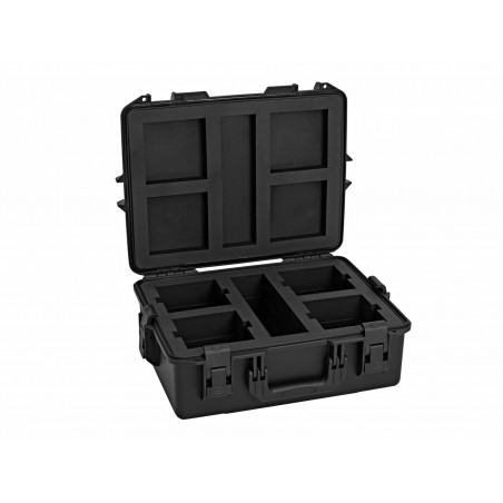 Roadinger Case for 4x AKKU UP-4 QCL Spot QuickDMX MK2 - Skrzynia transportowa