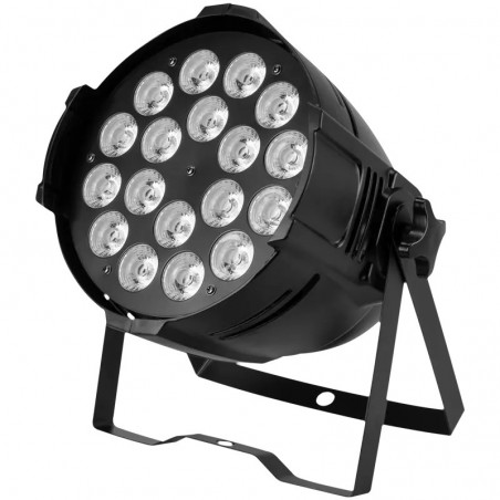 Flash PAR64 LED 1810 WHITE ALU v2 - Reflektor PAR LED