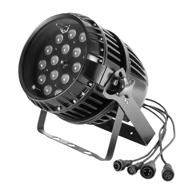 Flash PAR64 LED 1810 ZOOM v19 - Reflektor PAR LED