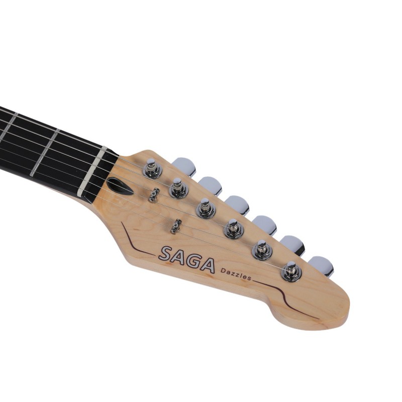 SAGA Dazzles Dark Night Blue - Gitara elektryczna SAGA Dazzles Dark Night Blue - Gitara elektryczna