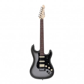 SAGA Dazzles Mercury Gray - Gitara elektryczna