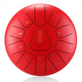 Hluru-Wangyou THF11-6 Red - Tounge Drum