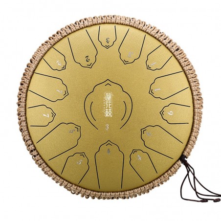 Hluru-Huashu TWL15-12 Golden - Tounge Drum