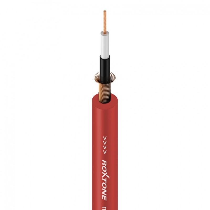 Roxtone GC010-100m-RD - Kabel instrumentalny - na metry Roxtone GC010-100m-RD - Kabel instrumentalny - na metry