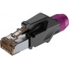 Roxtone RJ45C5E-PH-PL - Wtyk typu RJ45 z osłoną Roxtone RJ45C5E-PH-PL - Wtyk typu RJ45 z osłoną