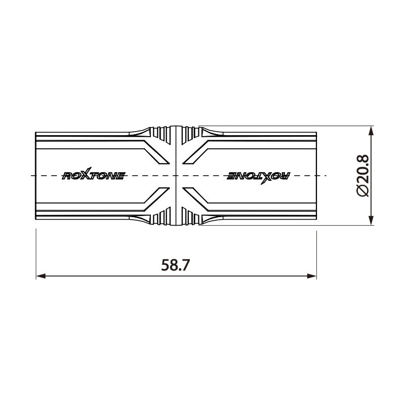 Roxtone RA3XMM - Redukcja wtyku Roxtone RA3XMM - Redukcja wtyku