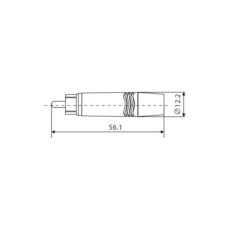 Roxtone P2NG - Wtyk typu RCA Roxtone P2NG - Wtyk typu RCA