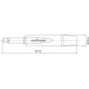 Roxtone PJ2X-BG-PURE - Wtyk typu Jack 6.3 mono z wyłącznikiem Roxtone PJ2X-BG-PURE - Wtyk typu Jack 6.3 mono z wyłącznikiem