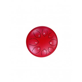Hluru TOY8-6-Red - Tounge Drum
