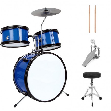Kera Audio ZPD-3-Blue - Zestaw perkusyjny dla dzieci