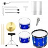 Kera Audio ZPD-3-Blue - Zestaw perkusyjny dla dzieci Kera Audio ZPD-3-Blue - Zestaw perkusyjny dla dzieci