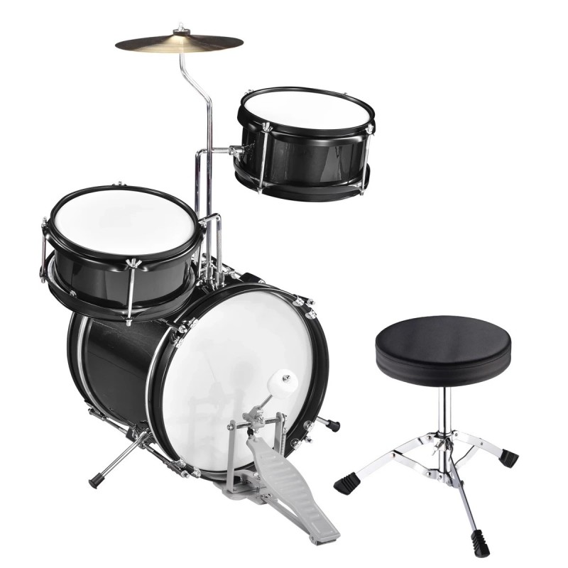 Kera Audio ZPD-3-Black - Zestaw perkusyjny dla dzieci Kera Audio ZPD-3-Black - Zestaw perkusyjny dla dzieci