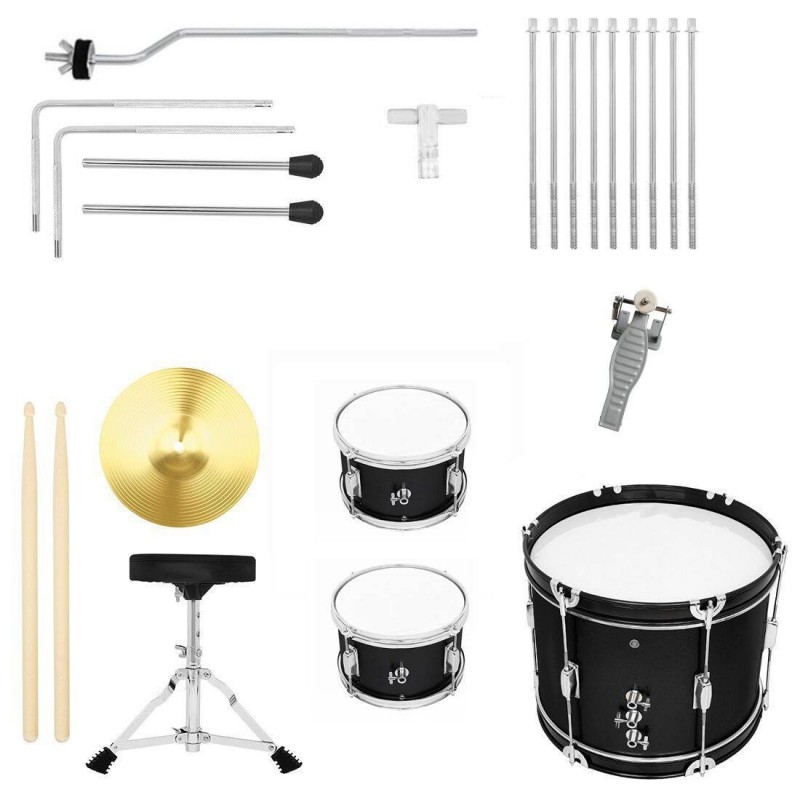 Kera Audio ZPD-3-Black - Zestaw perkusyjny dla dzieci Kera Audio ZPD-3-Black - Zestaw perkusyjny dla dzieci
