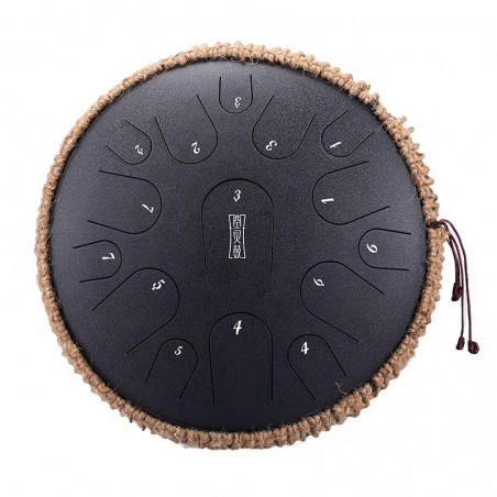 Hluru TB11-14-Charcoal - Tounge Drum