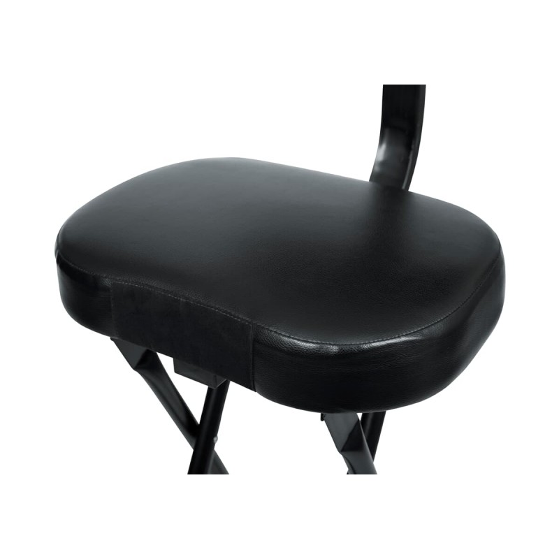 Gator Frameworks GFW-GTR-SEAT - Krzesło na gitarzysty ze statywem Gator Frameworks GFW-GTR-SEAT - Krzesło na gitarzysty ze statywem