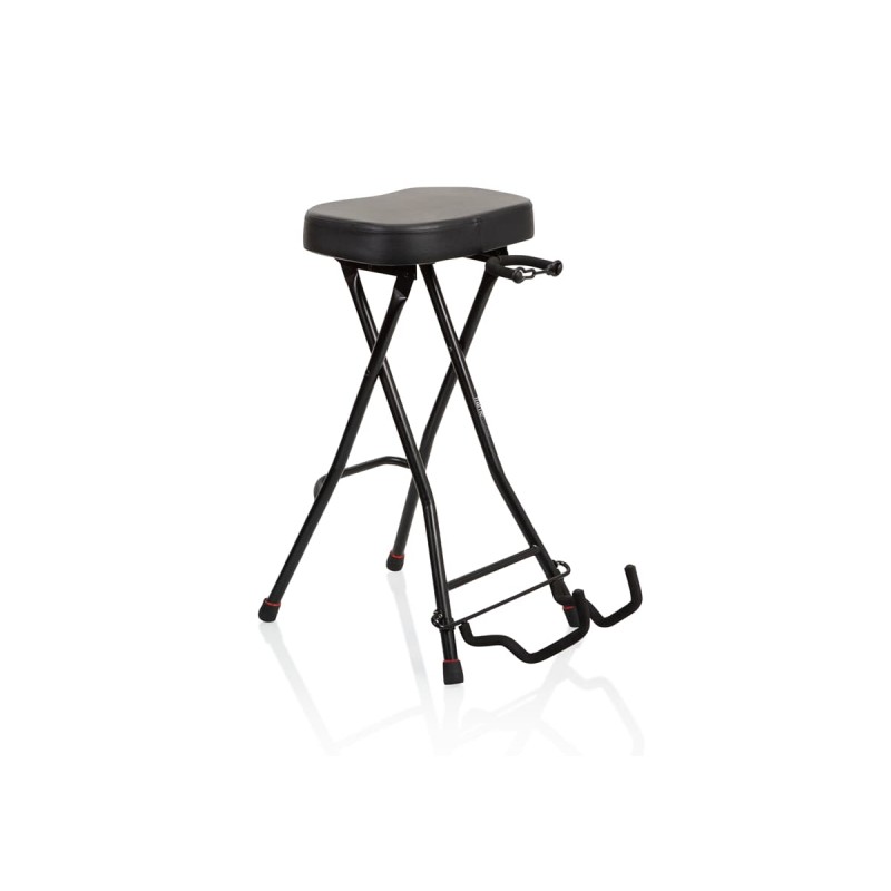 Gator Frameworks GFW-GTRSTOOL - Stołek dla gitarzysty ze statywem
