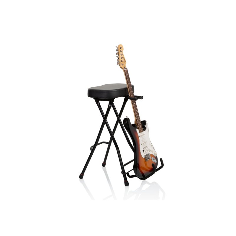 Gator Frameworks GFW-GTRSTOOL - Stołek dla gitarzysty ze statywem