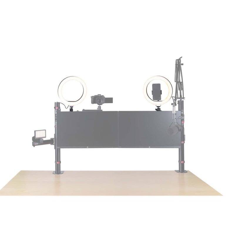 Gator Frameworks GFW-ID-CTRINGLIGHT - Lampa pierścieniowa LED z uchwytem na smartfona do Creator Tree Gator Frameworks GFW-ID-CTRINGLIGHT - Lampa pierścieniowa LED z uchwytem na smartfona do Creator Tree