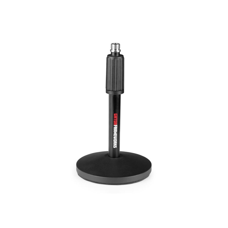 Gator Frameworks GFW-MIC-DESKTOP-2PK - Zestaw statywów mikrofonowych z kablami XLR Gator Frameworks GFW-MIC-DESKTOP-2PK - Zestaw statywów mikrofonowych z kablami XLR