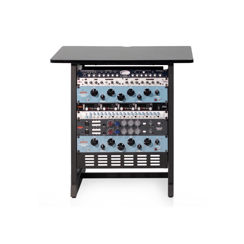 Gator Frameworks GFW-DESK-RK-BLK - Stojak rack 12U z serii Content Creator Furniture Gator Frameworks GFW-DESK-RK-BLK - Stojak rack 12U z serii Content Creator Furniture
