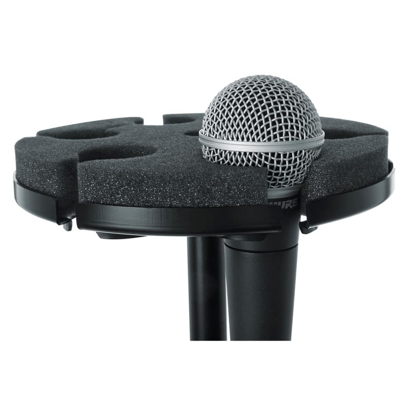 Gator Frameworks GFW-MIC-6TRAY - Tacka na mikrofony do statywu Gator Frameworks GFW-MIC-6TRAY - Tacka na mikrofony do statywu