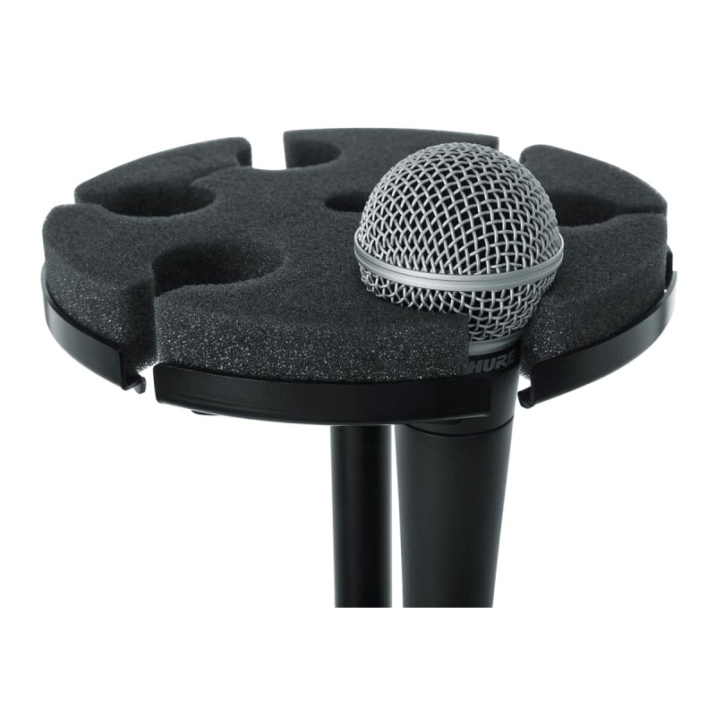 Gator Frameworks GFW-MIC-6TRAY - Tacka na mikrofony do statywu Gator Frameworks GFW-MIC-6TRAY - Tacka na mikrofony do statywu
