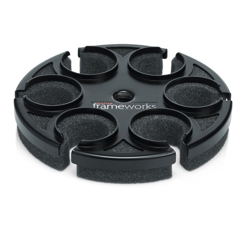 Gator Frameworks GFW-MIC-6TRAY - Tacka na mikrofony do statywu Gator Frameworks GFW-MIC-6TRAY - Tacka na mikrofony do statywu