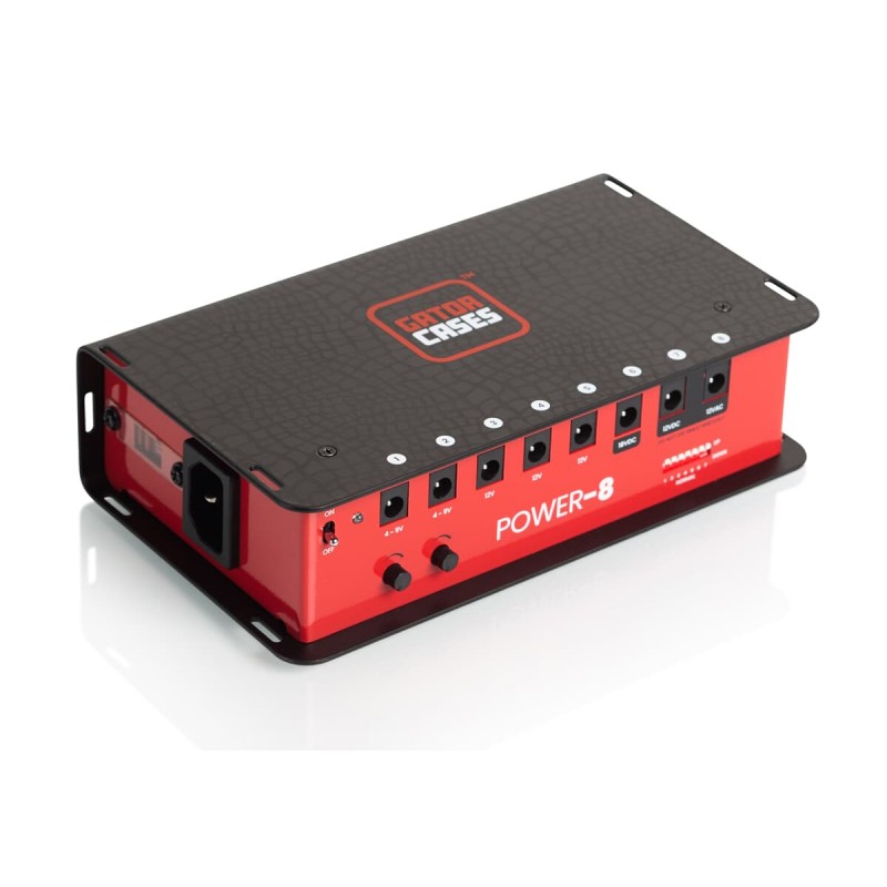 Gator Frameworks GTR-PWR-8-F - Zasilacz do pedałów efektów gitarowych Gator Frameworks GTR-PWR-8-F - Zasilacz do pedałów efektów gitarowych
