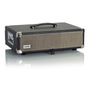 Gator Cases GR-RETRORACK-2BK - Skrzynia rack 2U dla wzmacniaczy rackowych, przedwzmacniaczy, efektów