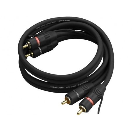 Monacor AC-080slsSW - kabel RCA 0,8m