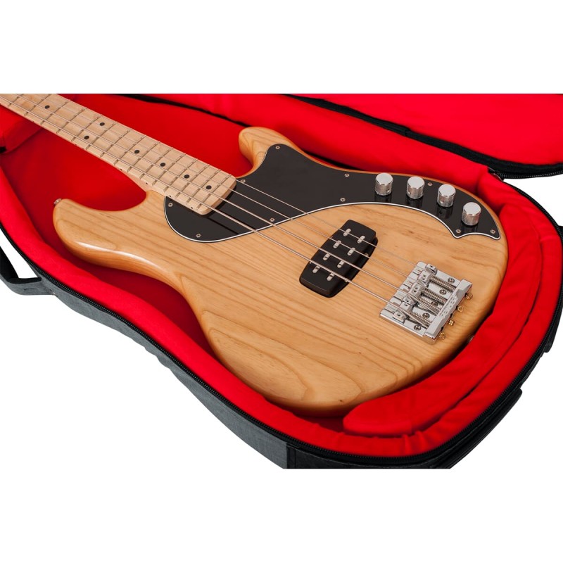 Gator Cases GT-BASS-GRY - Pokrowiec na gitarę basową z serii Transit Gator Cases GT-BASS-GRY - Pokrowiec na gitarę basową z serii Transit