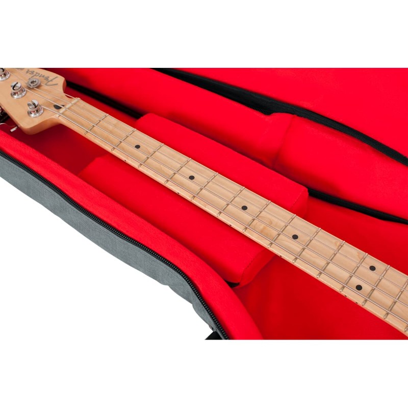 Gator Cases GT-BASS-GRY - Pokrowiec na gitarę basową z serii Transit Gator Cases GT-BASS-GRY - Pokrowiec na gitarę basową z serii Transit