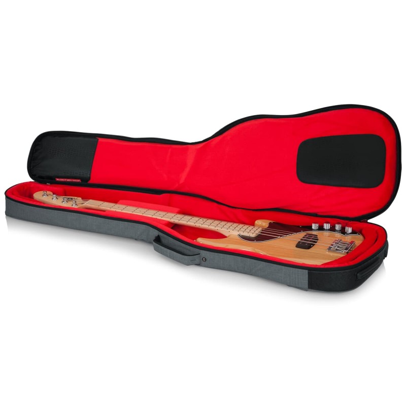 Gator Cases GT-BASS-GRY - Pokrowiec na gitarę basową z serii Transit Gator Cases GT-BASS-GRY - Pokrowiec na gitarę basową z serii Transit