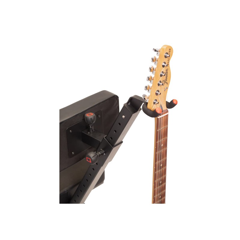 Gator Frameworks GFW-GTR-SEATDLX - Krzesło na gitarzysty ze statywem Gator Frameworks GFW-GTR-SEATDLX - Krzesło na gitarzysty ze statywem