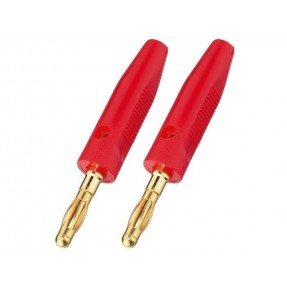 Monacor BP-30GslsRT - Wtyki bananowe