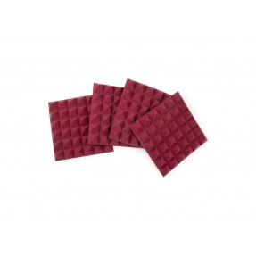 Gator Frameworks GFW-ACPNL1212PBDY-4P - Zestaw 4 paneli piramidowych z pianki akustycznej