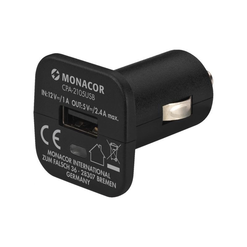 Monacor CPA-2105USB - Ładowarka USB